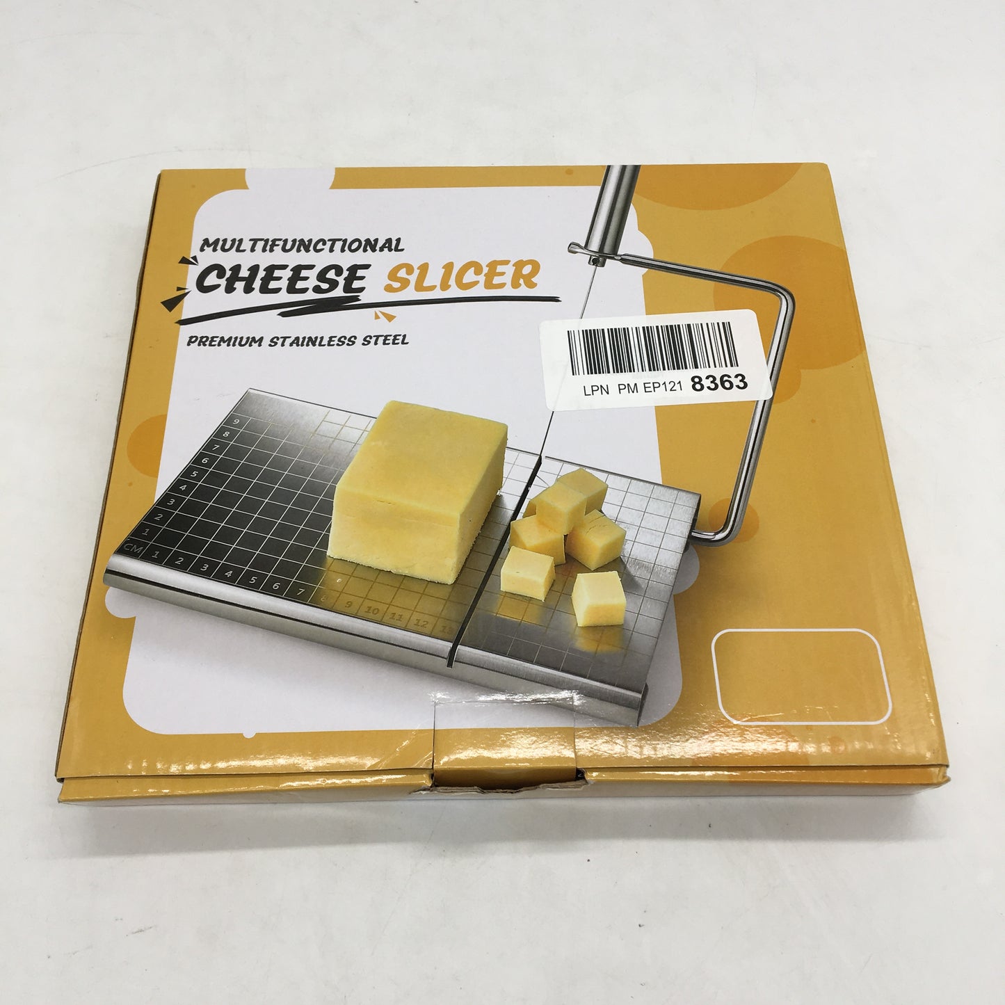 Stainless Steel Wire String Cheese Food Cutter Precision Non Slip Adjustable