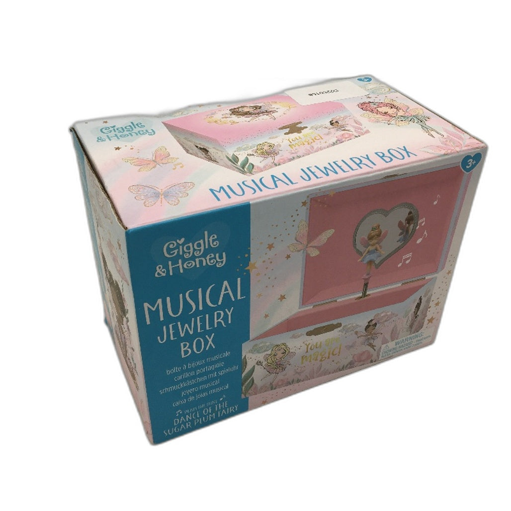 Giggle& Honey Musical Jewellery Box Dance Of The Sugar Plum Fairy Tune Age 3+
