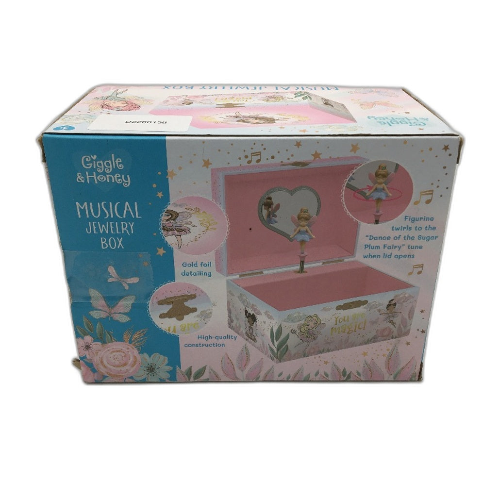 Giggle& Honey Musical Jewellery Box Dance Of The Sugar Plum Fairy Tune Age 3+