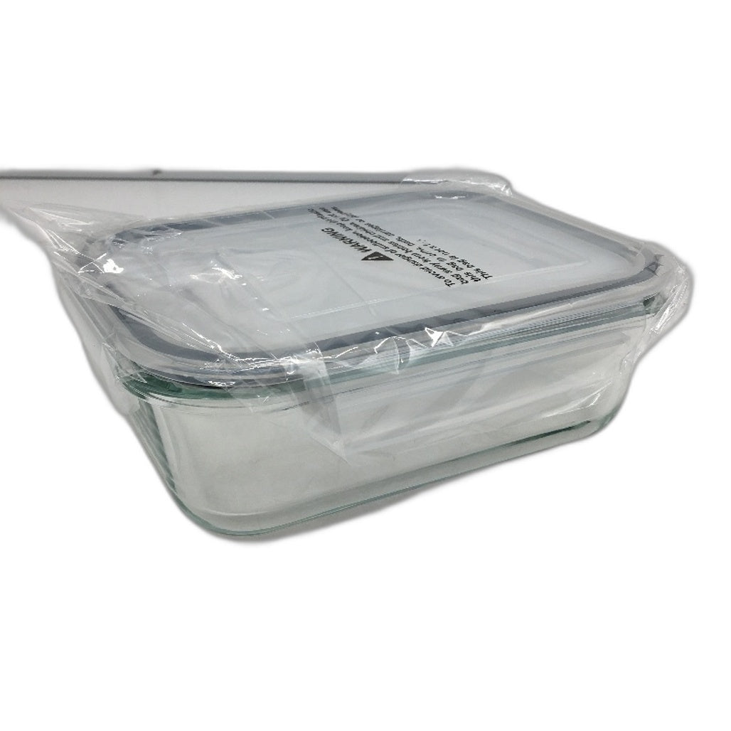Vtopmart 5 Pack 35OZ Glass Food Container With Lids BPA Free Dishwasher Safe NEW