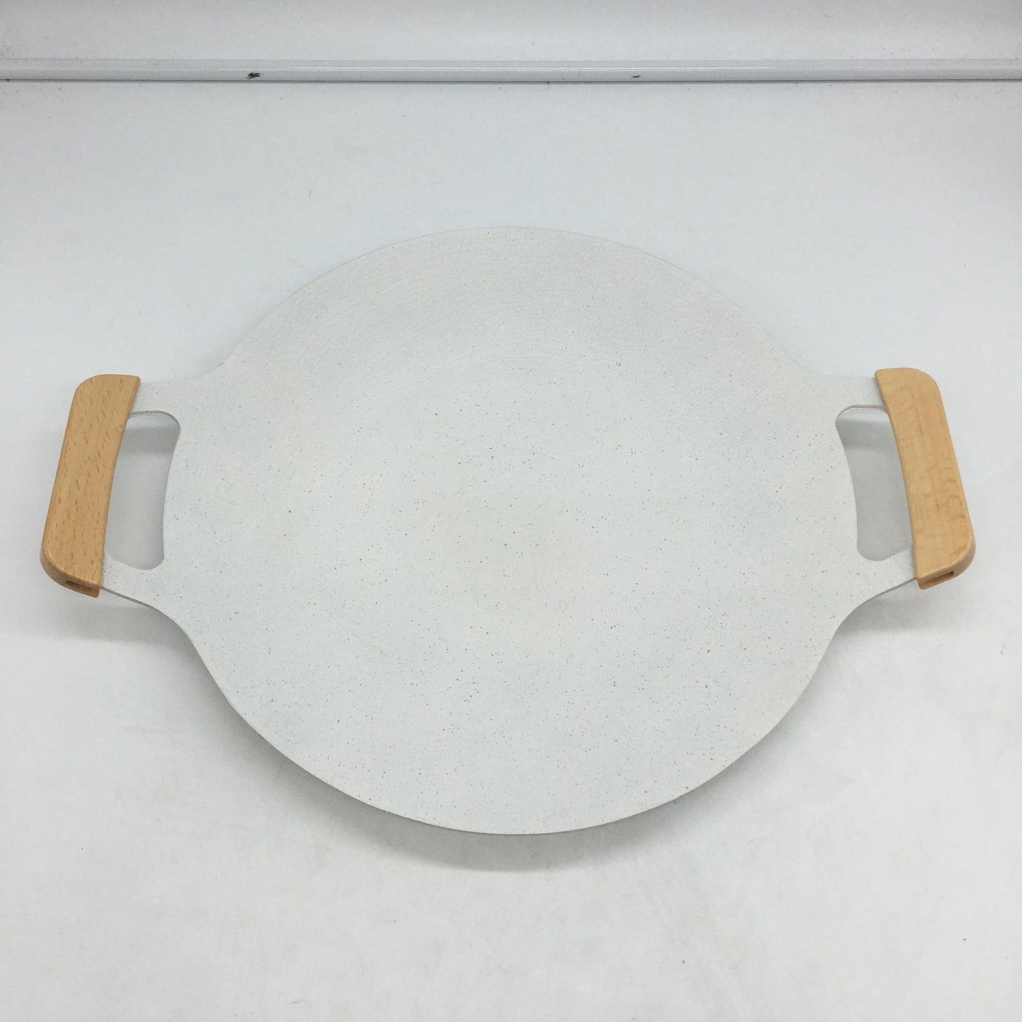 Nonstick Korean BBQ Grill Plate Pan With Handles 34CM For Gas Stovetop Induction
