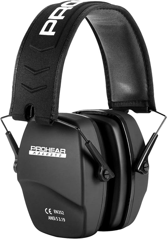 Prohear EM016 SNR 28dB Compact Passive Earmuff Ear Hearing Protection NEW