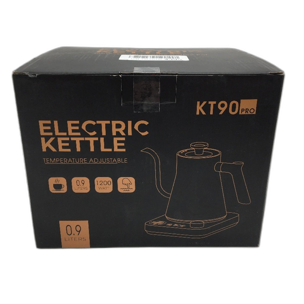 KT90Pro 0.9L 1200W 220-240V Electric Gooseneck Kettle in Cream White NEW