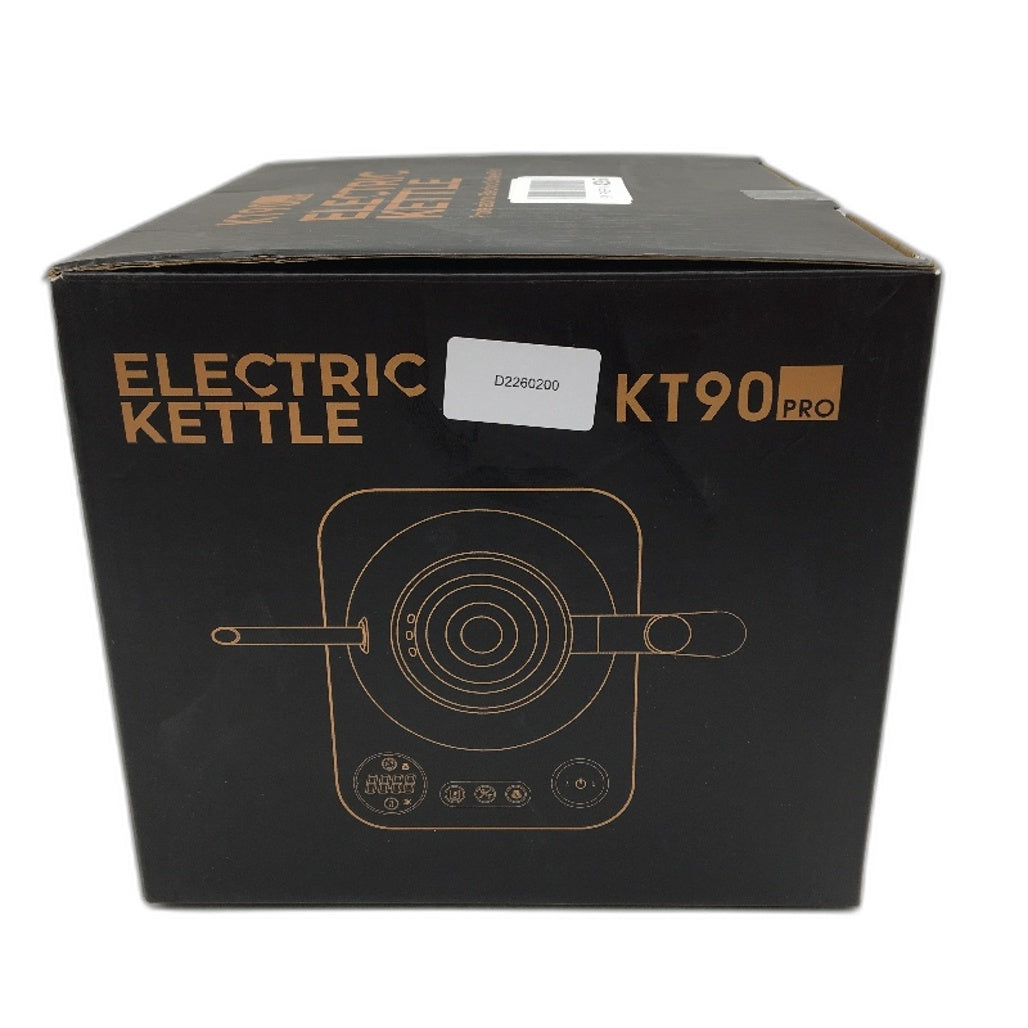 KT90Pro 0.9L 1200W 220-240V Electric Gooseneck Kettle in Cream White NEW