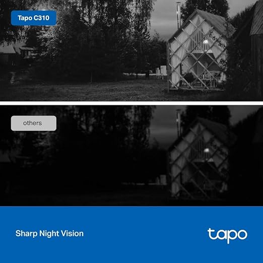 TP-LINK Tapo C310 2 Pack 2K Resolution  AI Outdoor Security Cameras EU Ver NEW