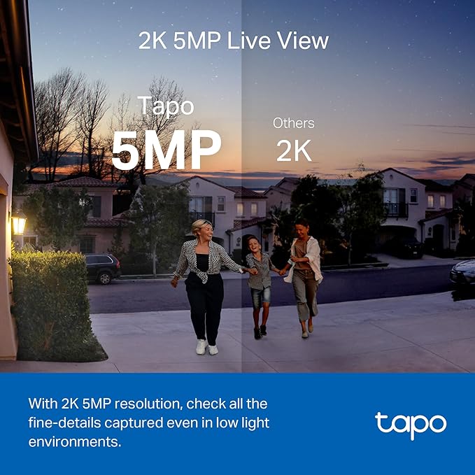 TP-LINK Tapo D230S1 2K 5MP Two Way Wireless Smart Doorbell with Hub US Ver NEW