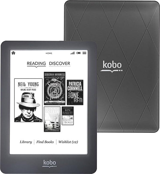 Rakuten Kobo Glo 6 Inch BW up to 32gb Storage Portable eReader in Black DEMO