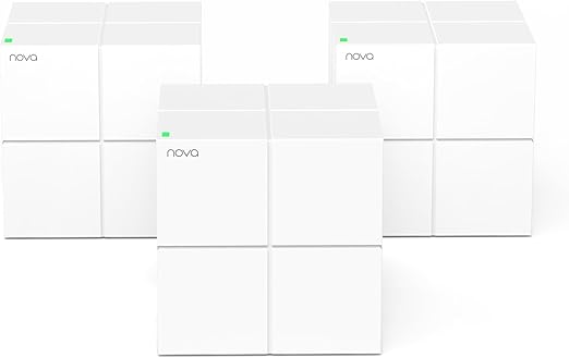 Tenda Nova MW6 3 Pack 500m2 Coverage Whole Home Mesh WiFi System DEMO