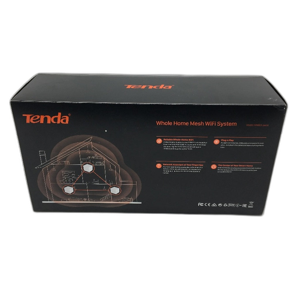 Tenda Nova MW6 3 Pack 500m2 Coverage Whole Home Mesh WiFi System DEMO