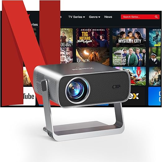 XuanPad S12 Autofocus Keystone Bluetooth WiFi Smart Home Video Projector DEMO