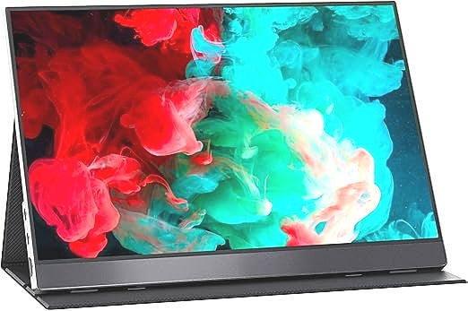 VisionOwl Y1 15.6 Inch 1080p Portable Monitor with Folio Cover for Laptops DEMO
