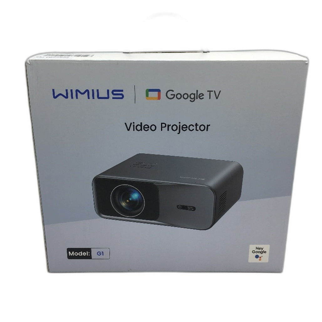 Wimius G1 Google TV Dolby Audio HDR10 Home Theater Video Projector DEMO