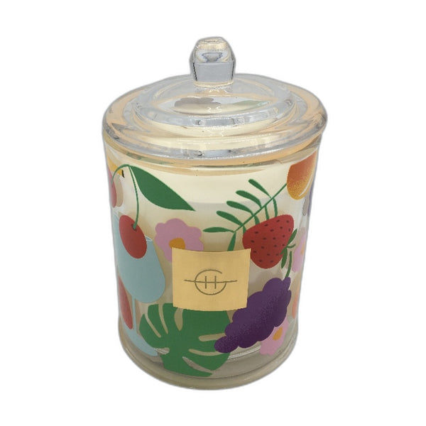 Glasshouse Fragrances Fruity Fiesta Pomegranate & Strawberries 380g Candle NEW