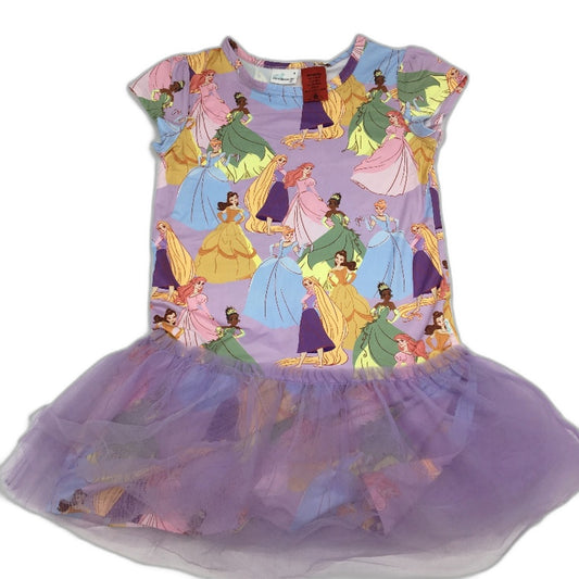 Peter Alexander Junior Disney Princess Purple Tulle Nightie Girls Size 8 NEW