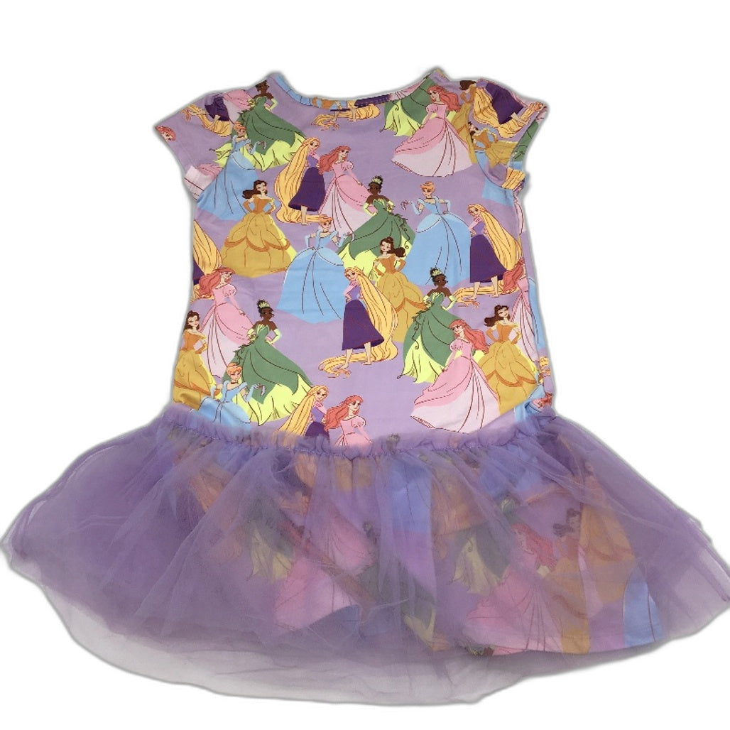 Peter Alexander Junior Disney Princess Purple Tulle Nightie Girls Size 8 NEW