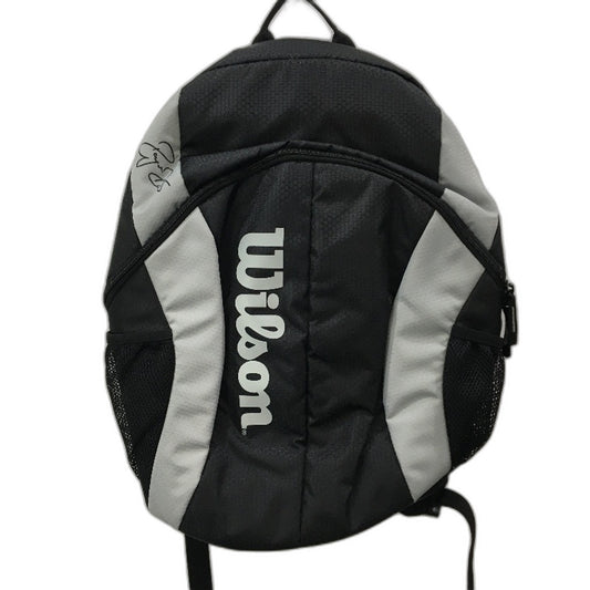 Wilson RF Team Roger Federer 2 Racket Tennis Backpack Black Grey NEW