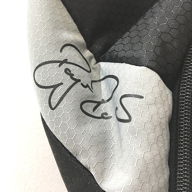 Wilson RF Team Roger Federer 2 Racket Tennis Backpack Black Grey NEW