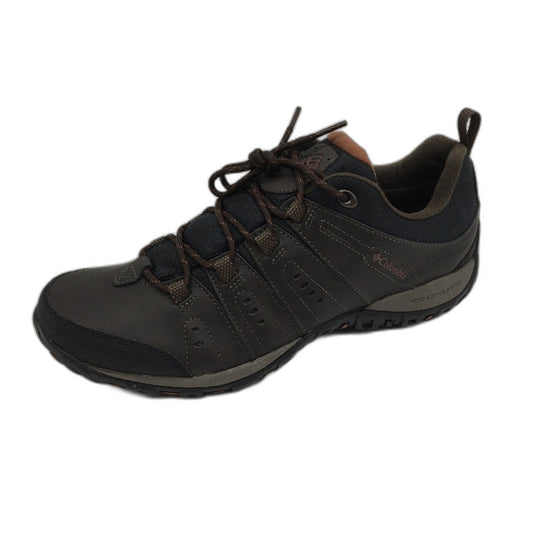 Columbia Woodburn II Brown Waterproof Breathable Sneaker Shoes Mens US 10 NEW