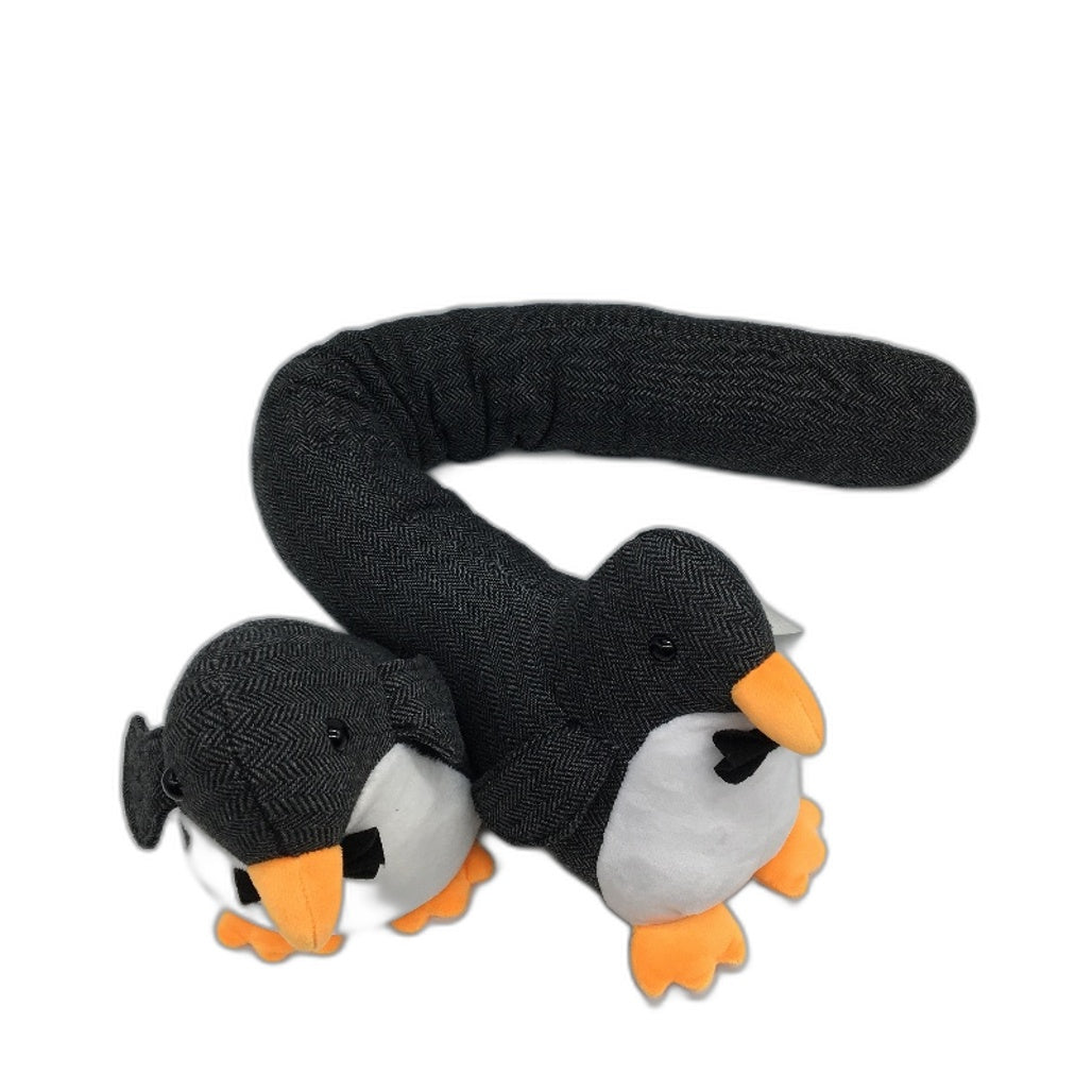 NEW Easy Home 2 Piece Penguin Theme Door & Draught Stoppers NEW