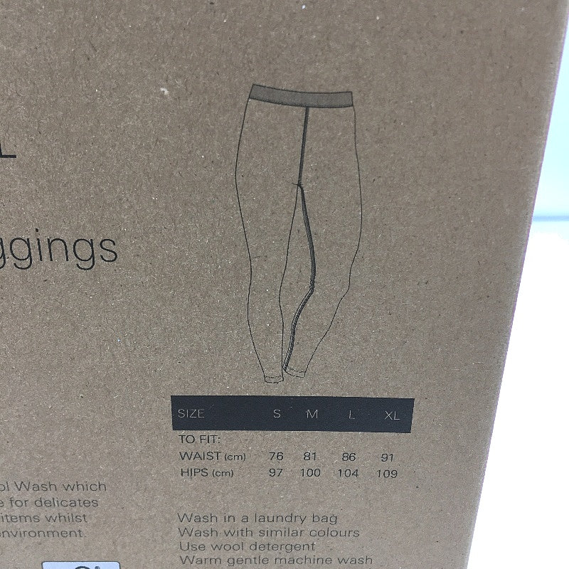 Crane Performance 100% Aust Merino Wool Grey Thermal Leggings Ladies Size M NEW