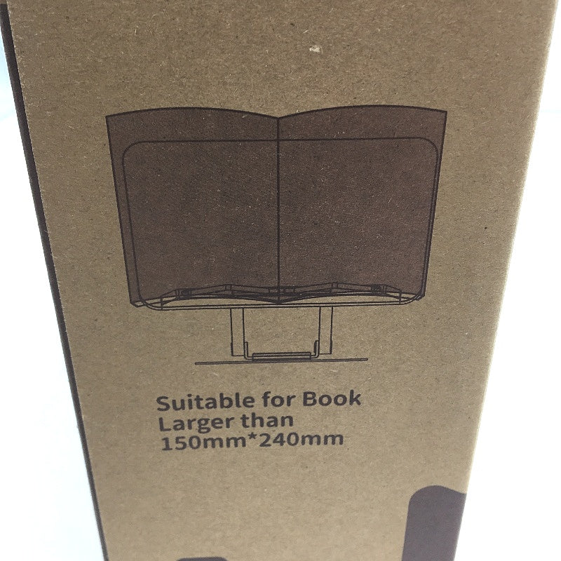 Tounee Book Stand  Adjustable Book Holder Rotating Swivel Base Foldable RS03