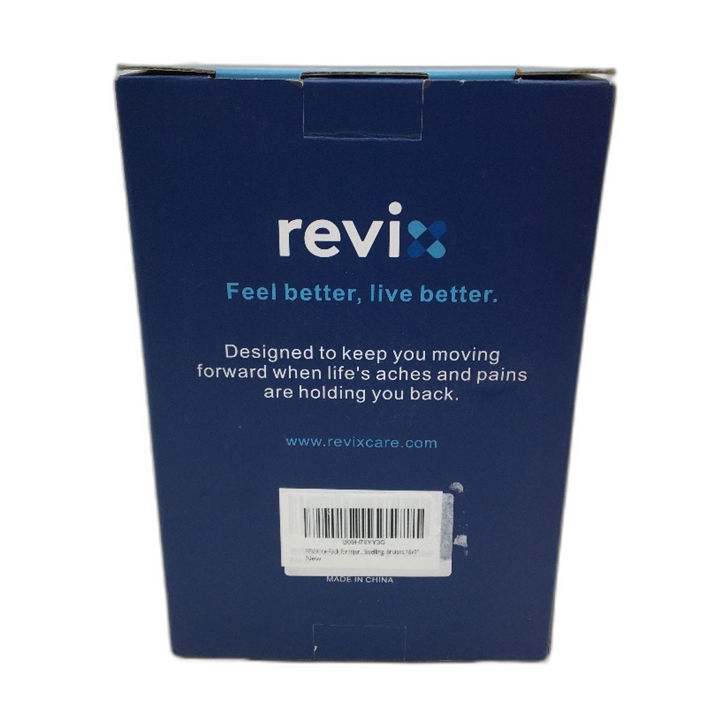 Revix Ice Pack For Injuries REX117 Reusable Gel Cold Pack Soft Lining Compress