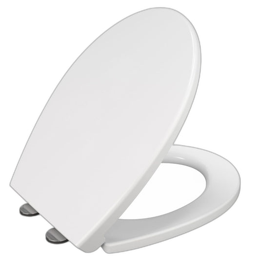 AAN Soft Close Toilet Seat Oval Standard Size Quick Release Loo Seat