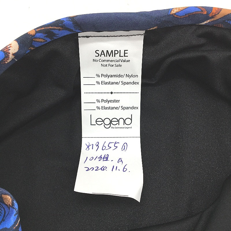 Myer Navy Blue Floral Patterned Cross Front Brief Bikini Bottom Ladies Size 10