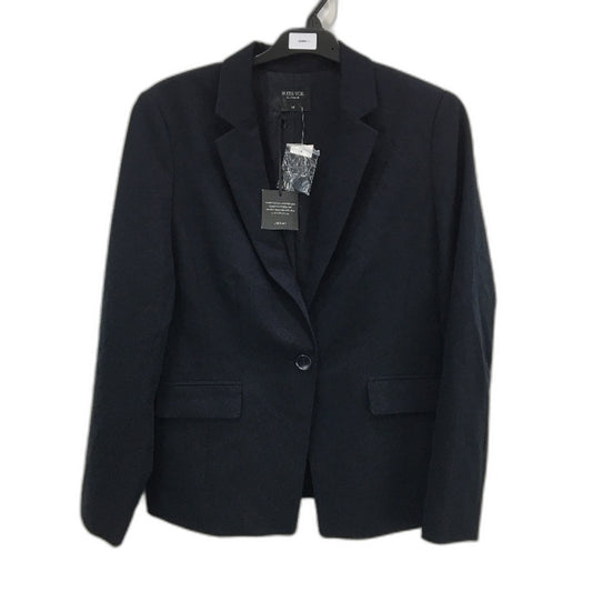 Jacqui E Suits You Black Button Up Lightweight Blazer Ladies Size 14 NEW