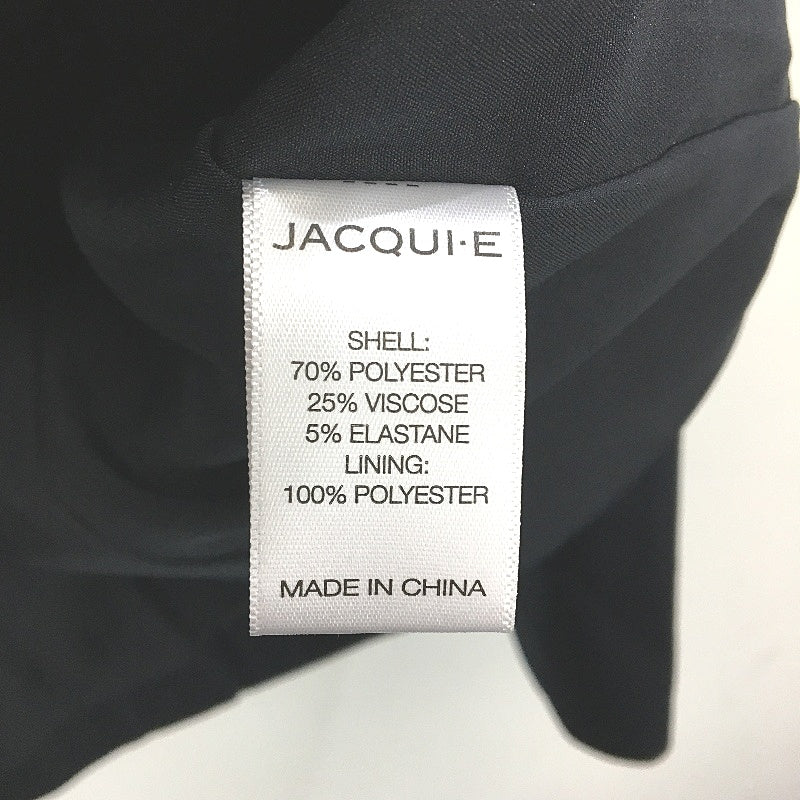 Jacqui E Suits You Black Button Up Lightweight Blazer Ladies Size 14 NEW