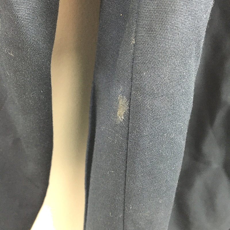 Portmans Baltic Sea Navy Blue Double Breasted Trench Coat Ladies Size 12 NEW