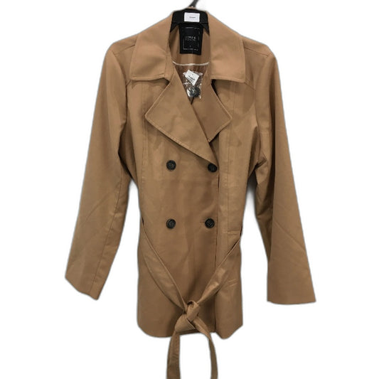 Jacqui E Double Breasted Outerwear Mid Length Trench Coat Ladies Size 14 NEW