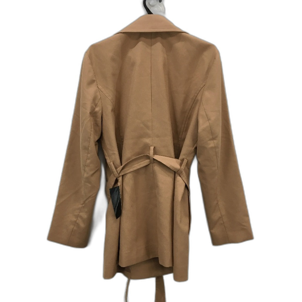 Jacqui E Double Breasted Outerwear Mid Length Trench Coat Ladies Size 14 NEW