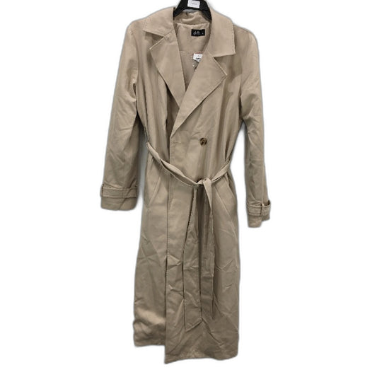 Dotti Double Breasted Outerwear Belted Waist Trench Coat Ladies Size 8 NEW