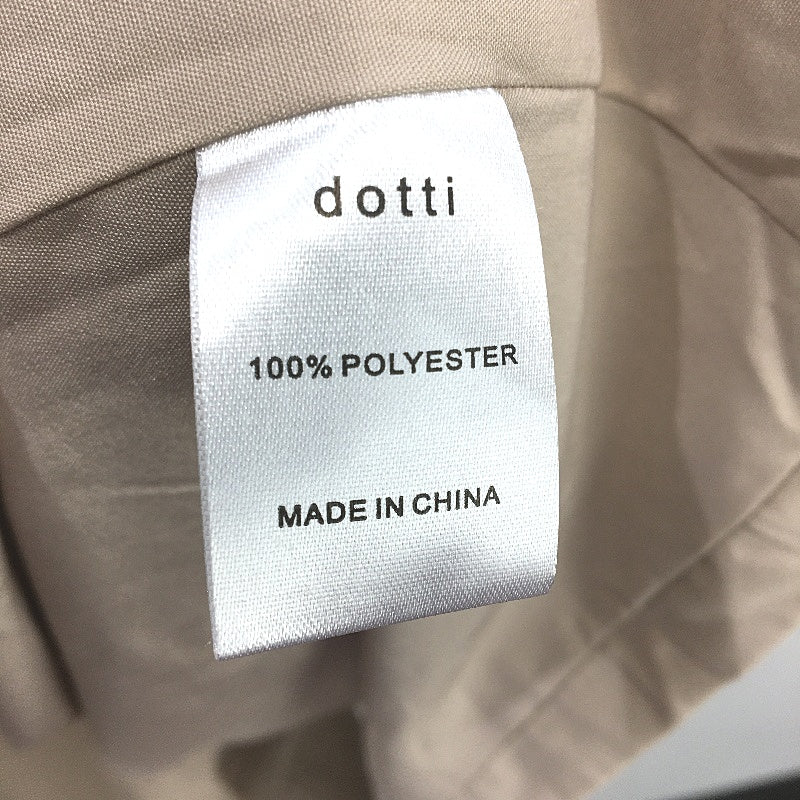 Dotti Double Breasted Outerwear Belted Waist Trench Coat Ladies Size 8 NEW