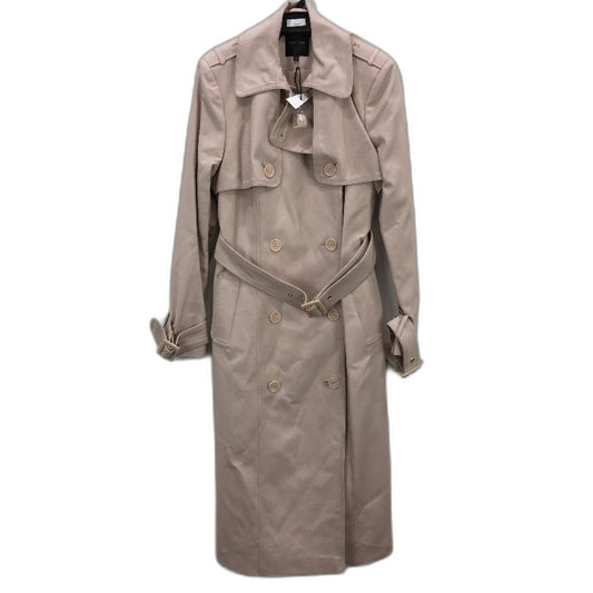 Portmans The Trench Silk Pink Double Breasted Overcoat Ladies Size 10 NEW