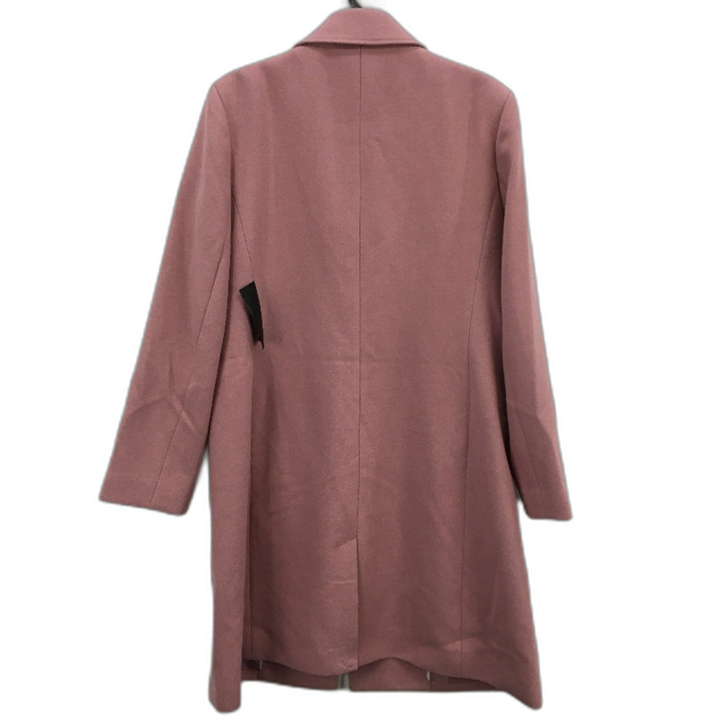 Jacqui E Dusky Pink Single Breasted Outerwear Over Coat Ladies Size 16 NEW