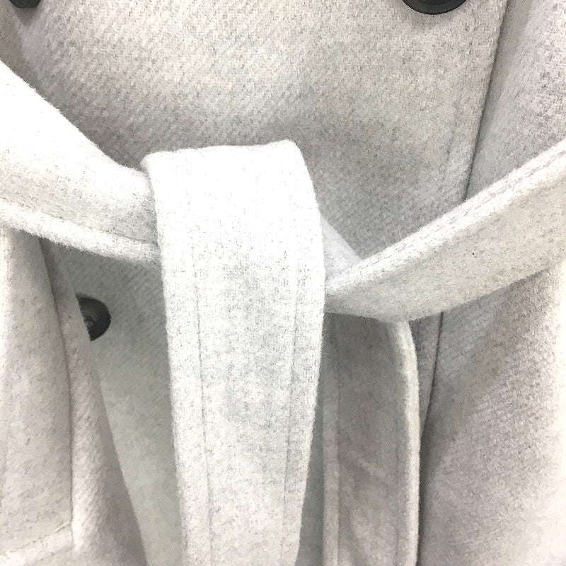 Portmans Light Grey Soft Touch Double Breasted Wool Blend Coat Ladies Sze 12 NEW