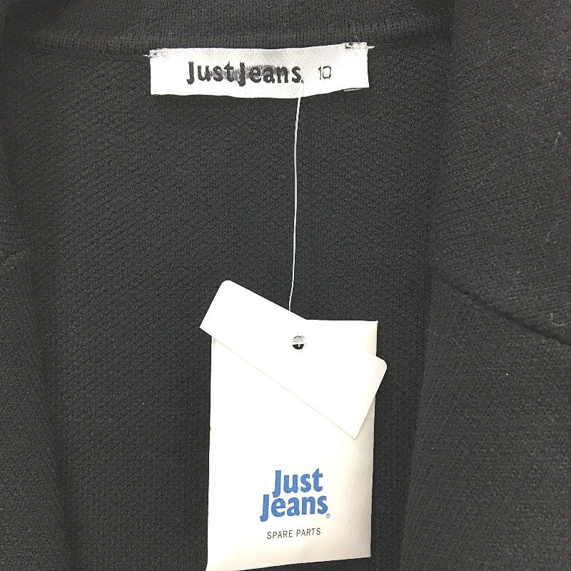 Just Jeans Black Stretch Knit Style Longline Cardigan Ladies Size 10 NEW