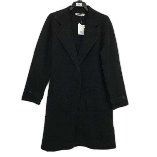 Just Jeans Black Stretch Knit Style Longline Cardigan Ladies Size 12 NEW