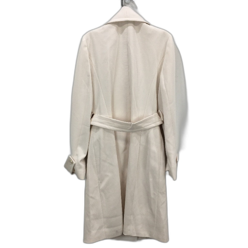 Portmans Winter White Button Up Belted Wynter Wrap Coat Ladies Size 10 NEW