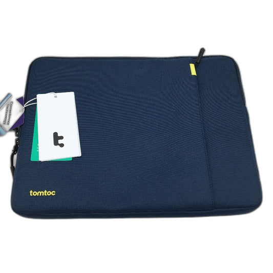 Tomtoc 14 Inch Blue Military Protective Laptop Sleeve Water Resistant Case Bag