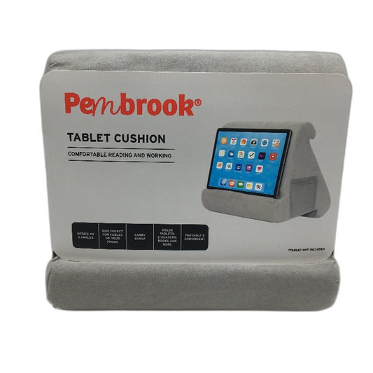 Pembrook Soft Tablet Cushion Comfortable Reading & Working 3 Angles Side Pocket