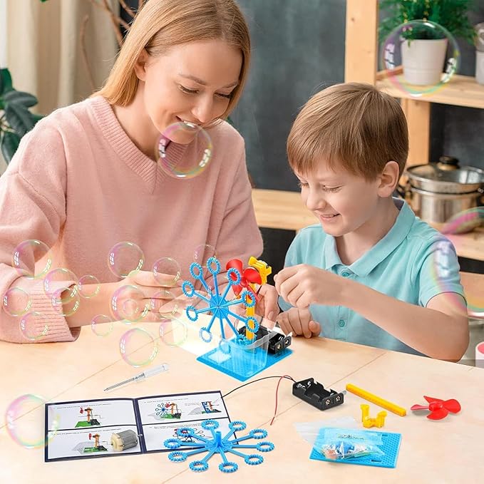 STEM Electronic Robotics Building Kit Science Projects Experiment Toy Age 6+ NEW