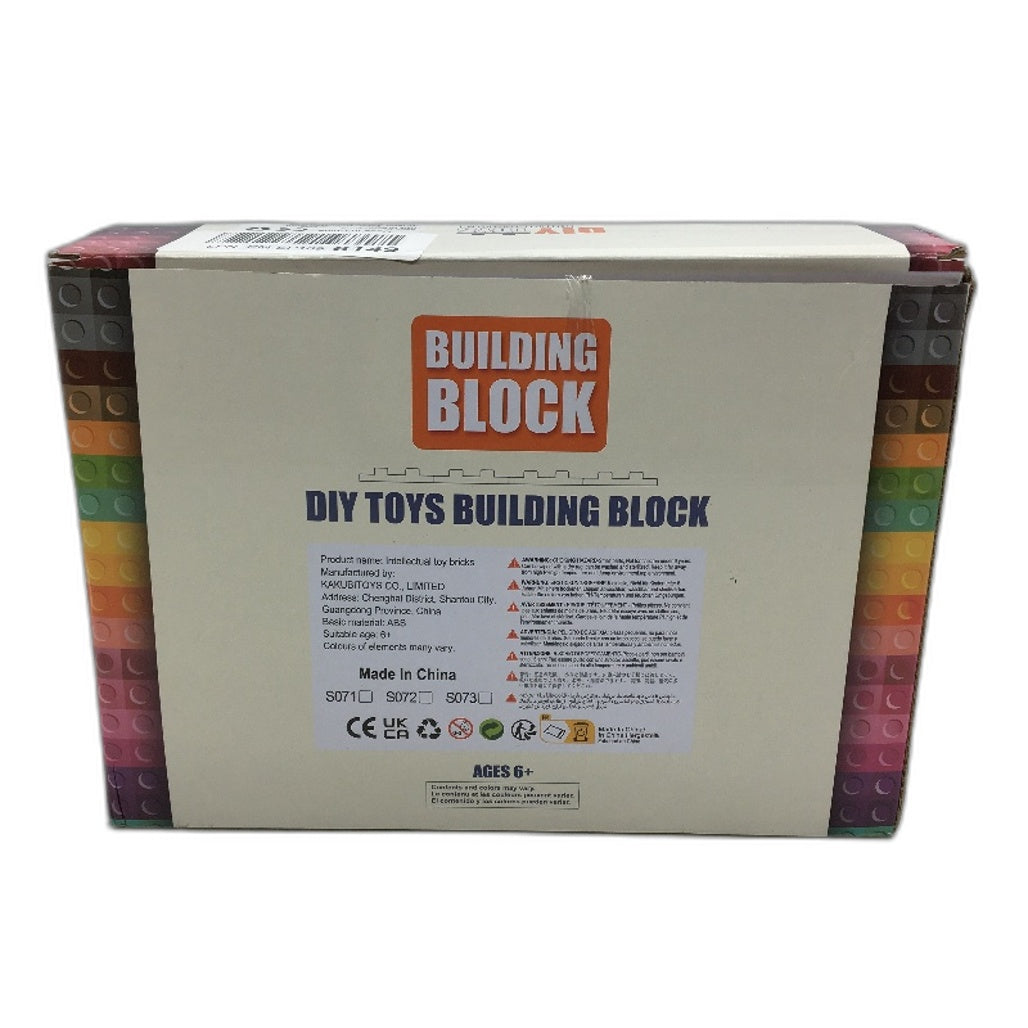 Lekebaby DIY Toys Building Blocks Random Shapes & Colours 1KG Mixed Age 6+ NEW