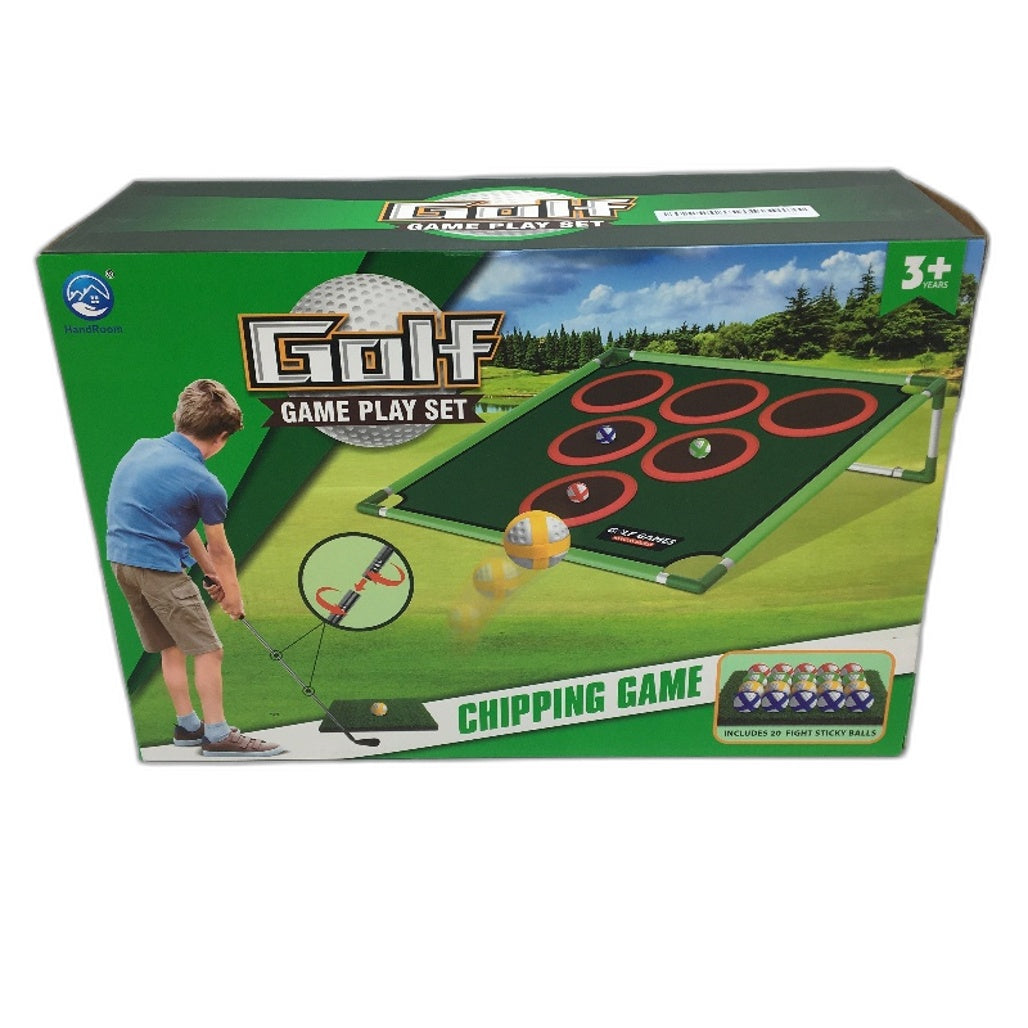 HandRoom Golf Play Set Chipping Cornhole Target Game Outdoor Indoor Backyard NEW