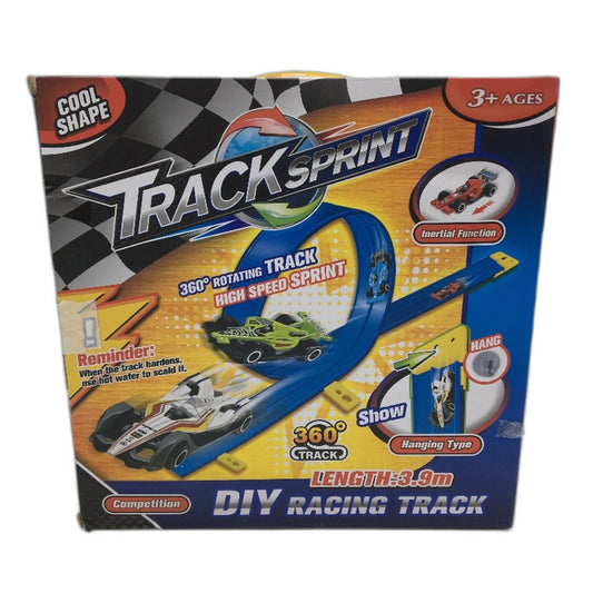 Track Sprint 360° Rotating DIY Racing Track Starter Set 3.9M Length Age 3+ NEW