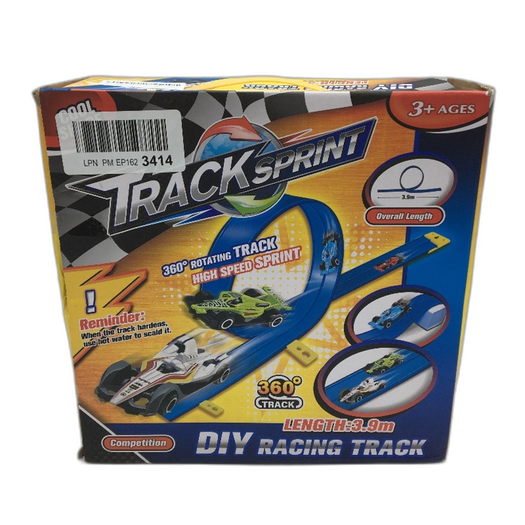 Track Sprint 360° Rotating DIY Racing Track Starter Set 3.9M Length Age 3+ NEW