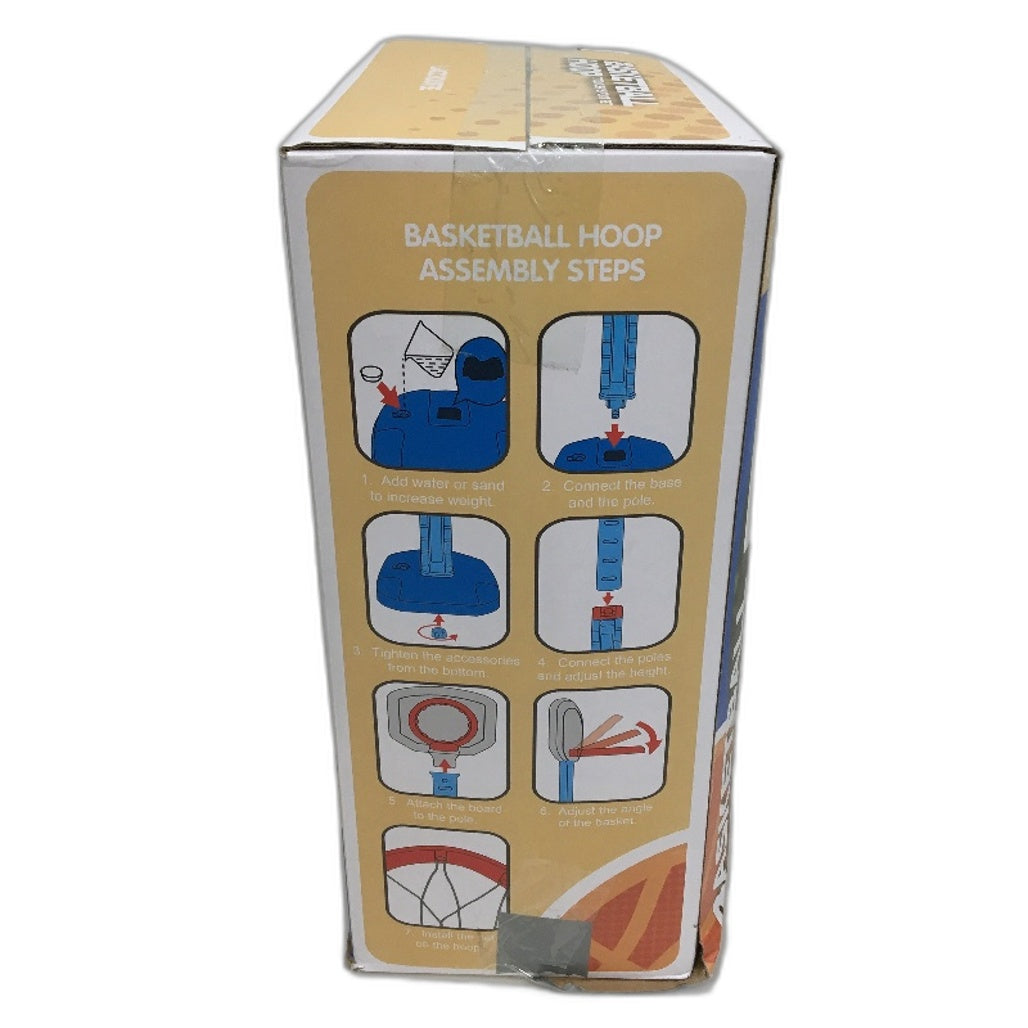 Lacchoufee Mini Kids Basketball Hoop With 3 Balls Adjustable Height Age 1+ NEW