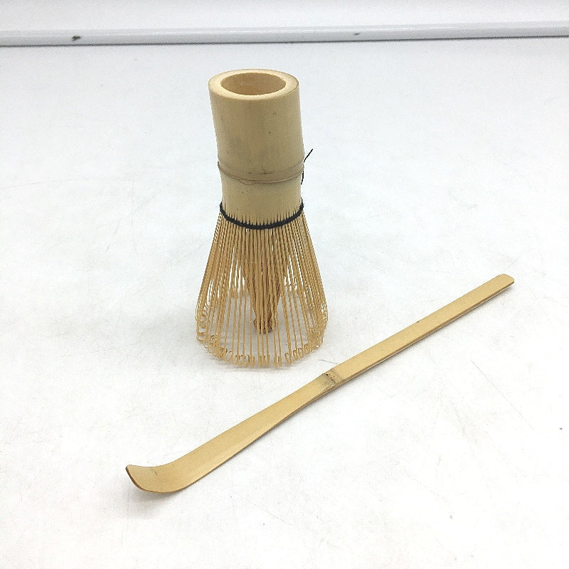 Matcha Making Tools Bamboo Whisk Bowl Scoop 3PCS Set Tea Ceremony Kit Green NEW